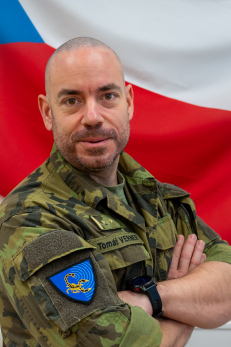 velitel 532. praporu elektronického boje