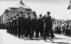 Studenti Vojenského gymnázia Jana Žižky v Opavě