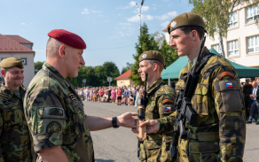 DVC 2026 | 532. prapor EB | Přísaha - posádka Přáslavice